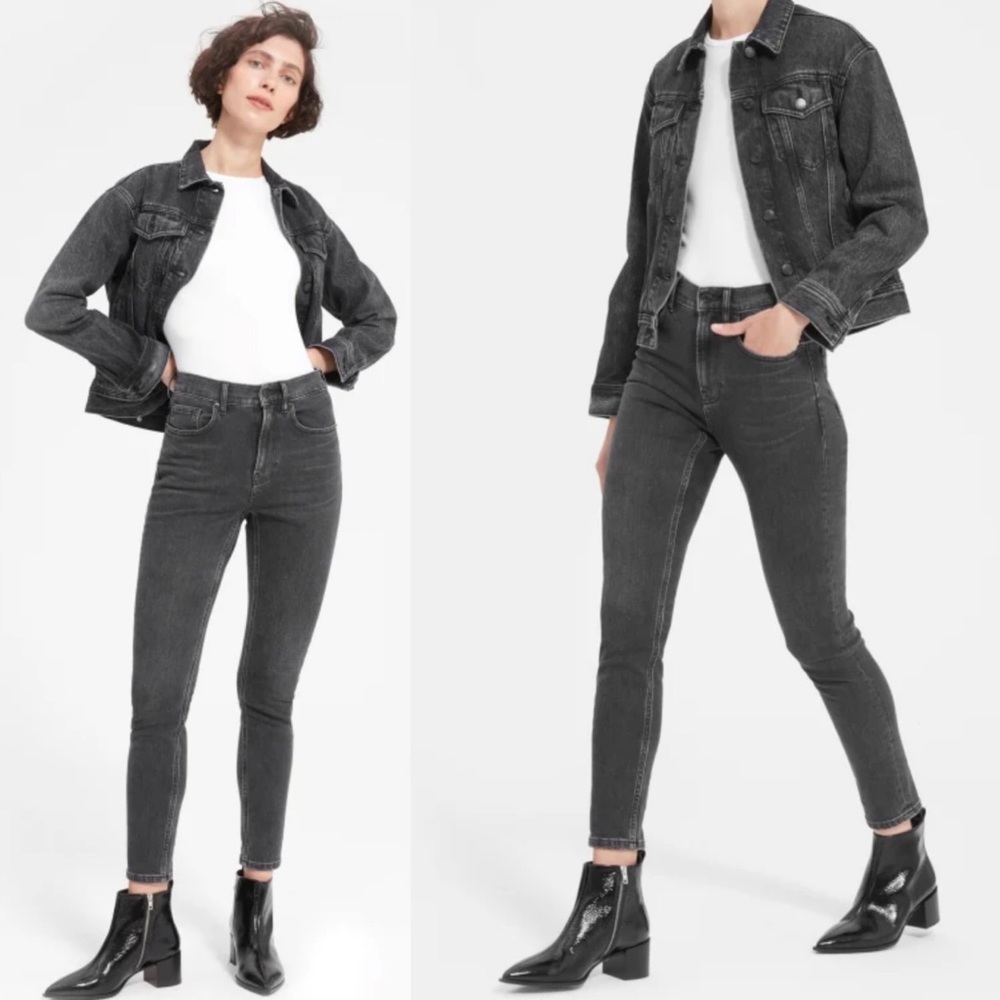 EVERLANE black The High-Rise Skinny jeans 26 TALL